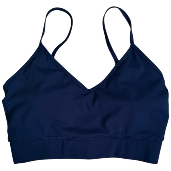 Zenana Blue Sports Bra with removable pads Size Large - Picture 2 of 7